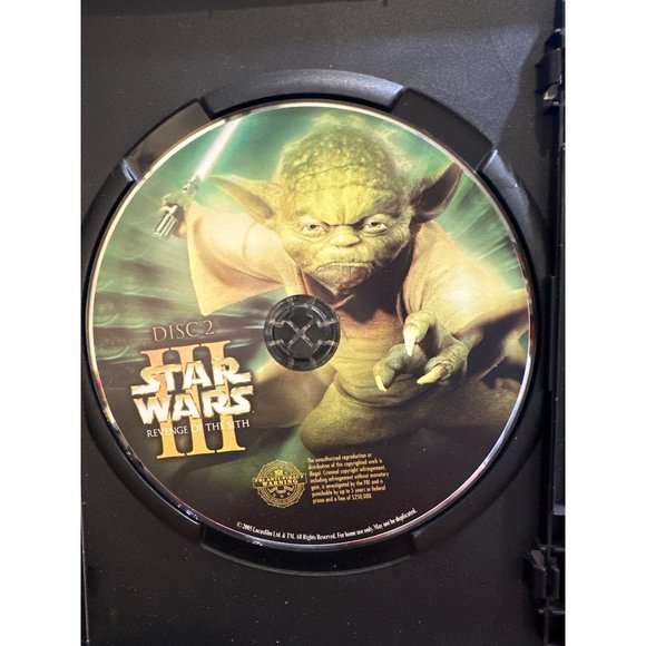 Star Wars Episode III Revenge of the Sith DVD Movie Entertainment Ewan McGregor - Picture 5 of 7